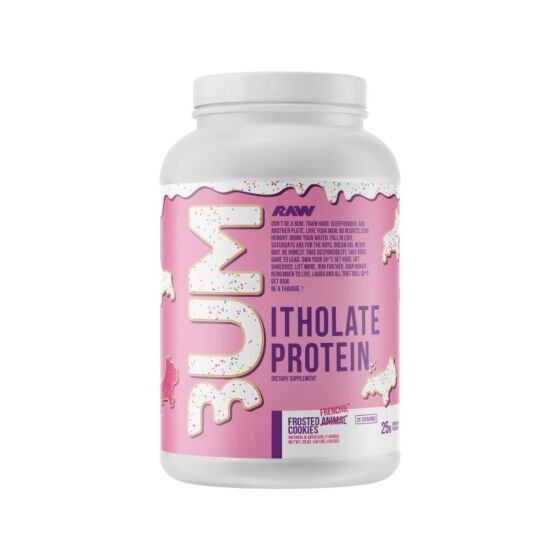 Raw Nutrition - CBUM Itholate Protein Frosted Frenchie Cookie 25 Servings