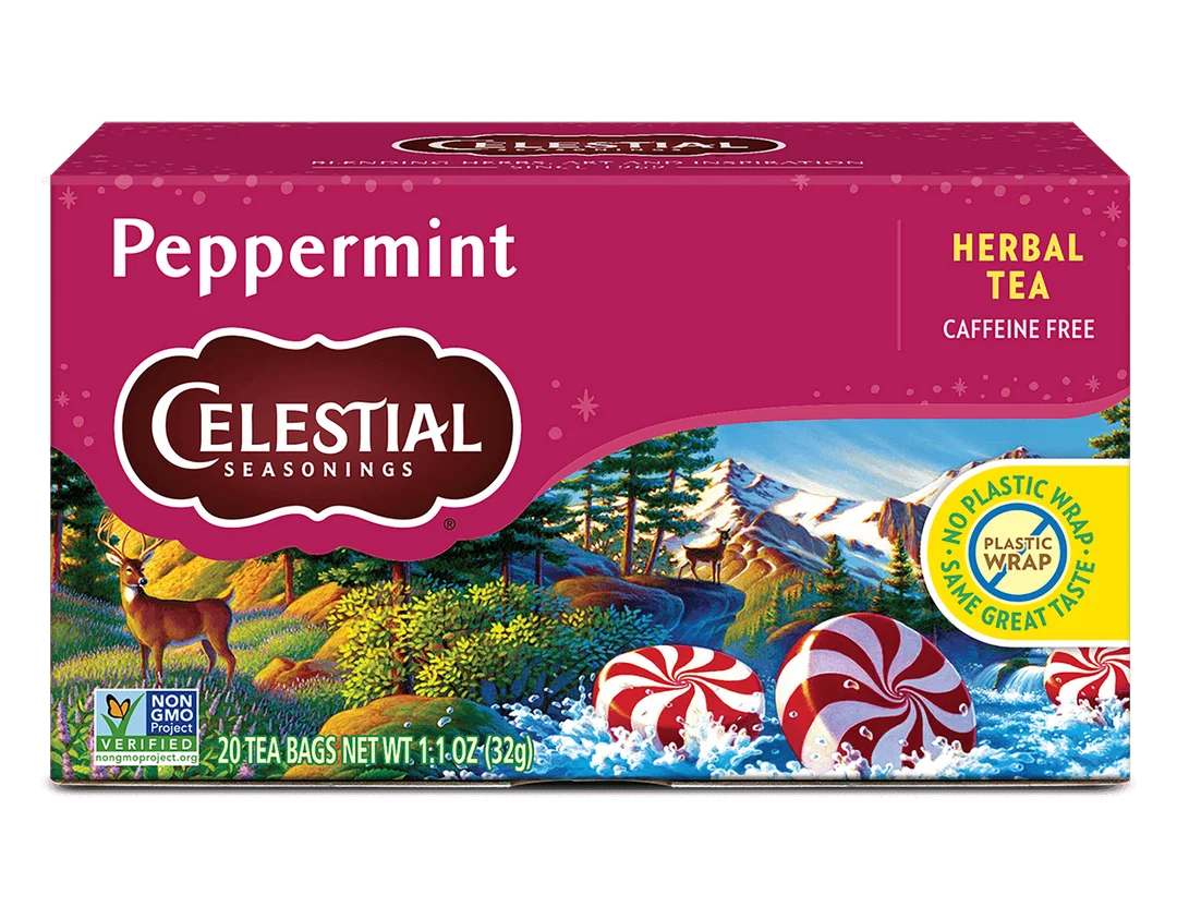 Celestial Tea - Peppermint - 12 x 20bg