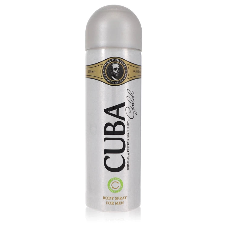Cuba Gold Deodorant Spray (unboxed) By Fragluxe 6.7 oz Deodorant Spray