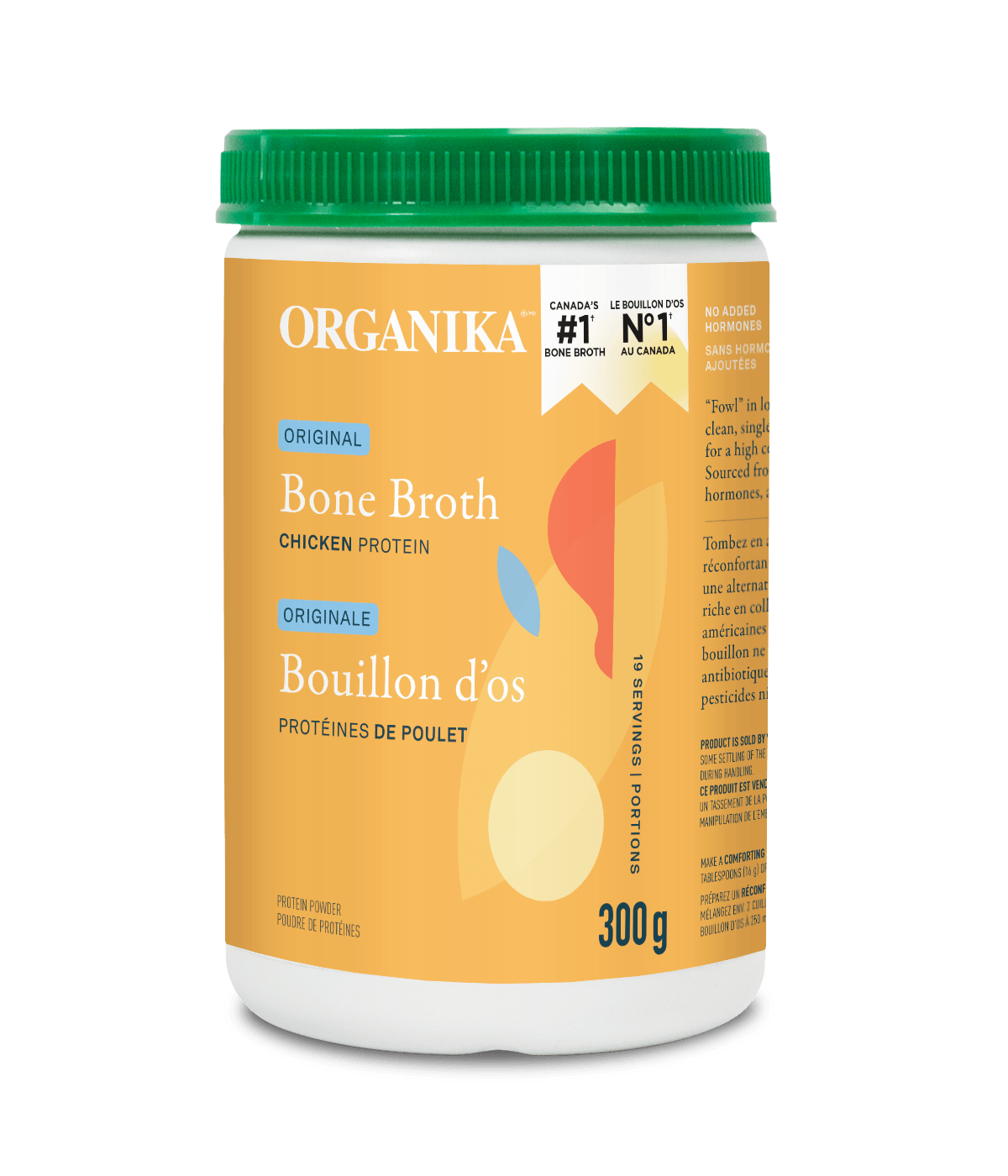 Organika   BONE BROTH CHICKEN ORIGINAL 300G