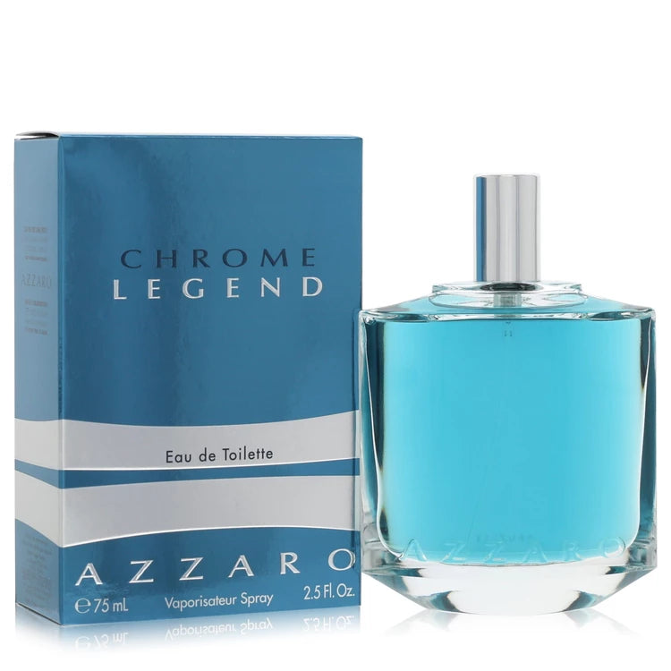 Chrome Legend Eau De Toilette Spray By Azzaro 2.6 oz Eau De Toilette Spray