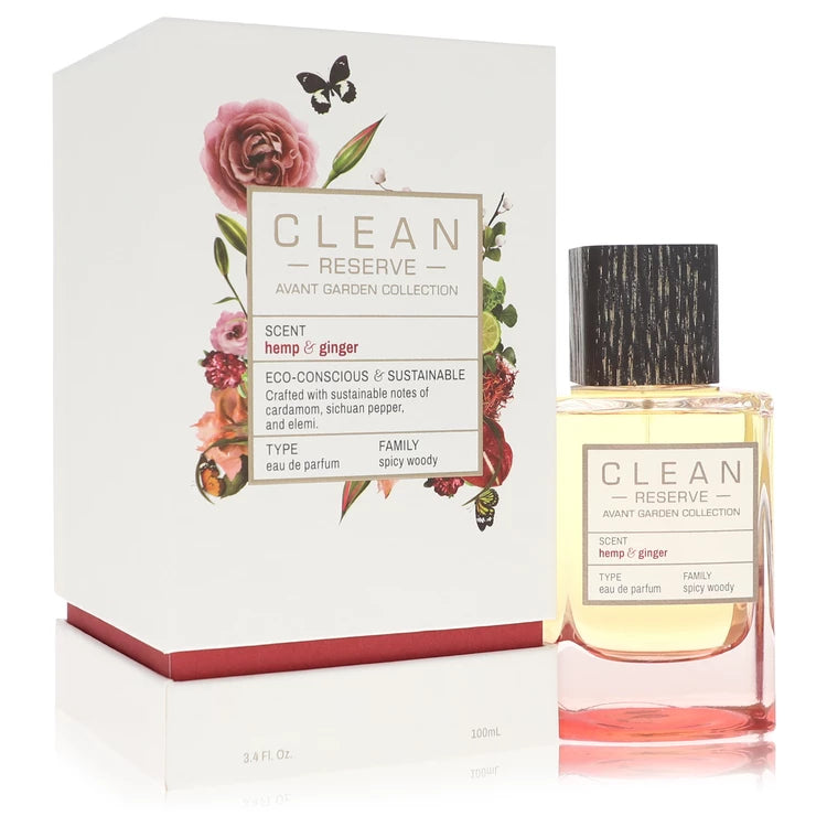 Clean Women Clean Reserve Hemp & Ginger 100 ml Eau De Parfum Spray (Unisex)