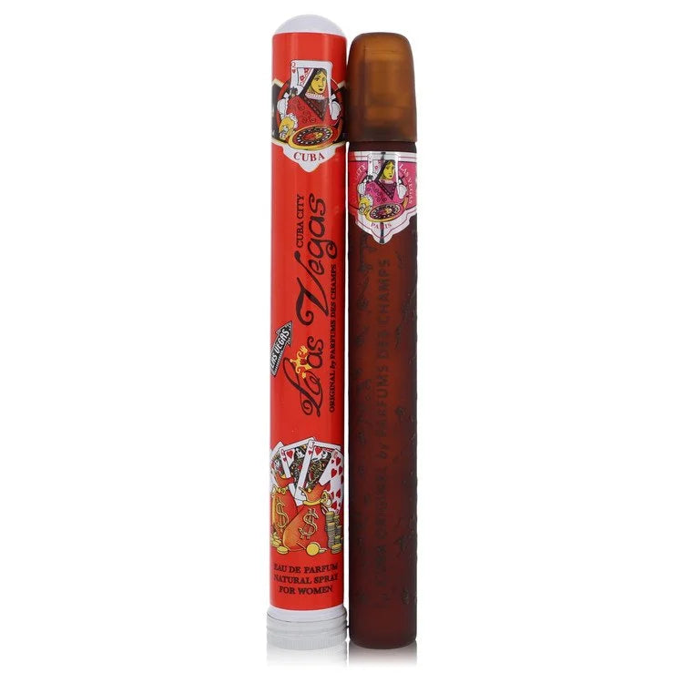Cuba Las Vegas Eau De Parfum Spray By Fragluxe 1.17 oz Eau De Parfum Spray