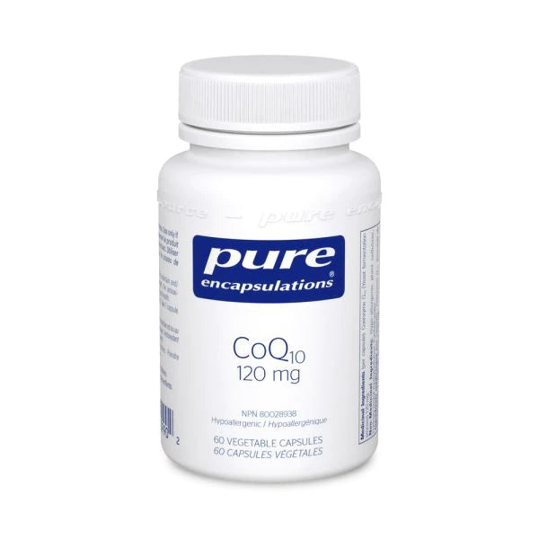 PURE ENCAPSULATIONS CoQ10 120 mg 60 caps