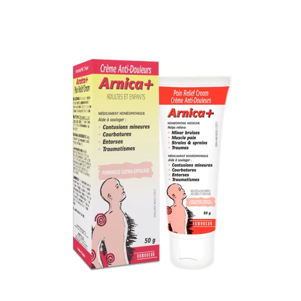 HOMEOCAN   Arnica +Pain Relief Cream, 50g