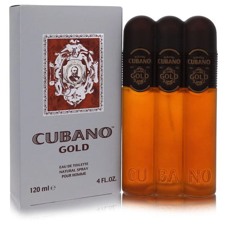 Cubano Gold Eau De Toilette Spray By Cubano 4 oz Eau De Toilette Spray