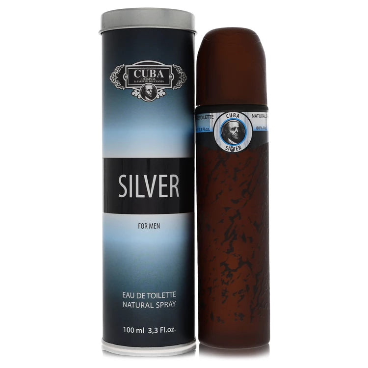Fragluxe Men Cuba Silver 100 ml Eau De Toilette Spray