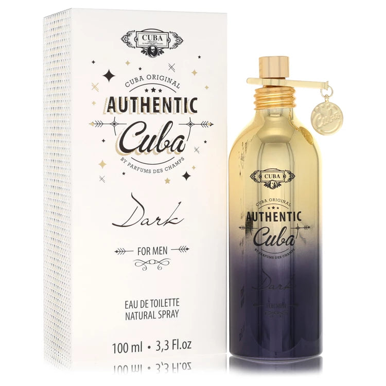 Fragluxe Men Cuba Authentic Dark 100 ml Eau De Toilette Spray