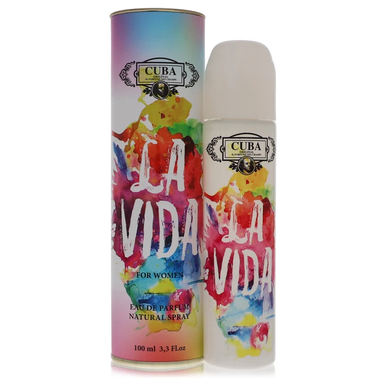 Cuba La Vida Eau De Parfum Spray By Cuba 3.3 oz Eau De Parfum Spray