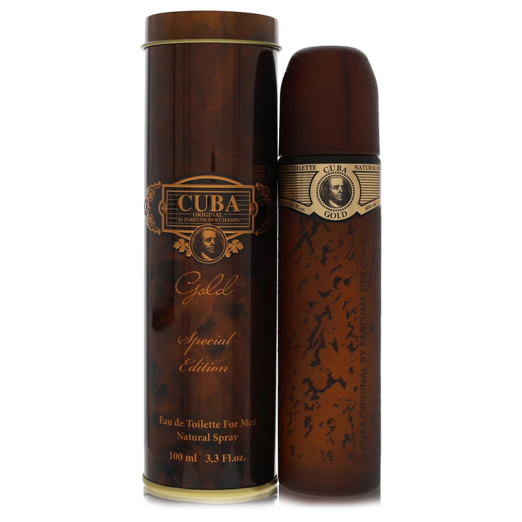 Fragluxe Men Cuba Gold Special Edition 100 ml Eau De Toilette Spray