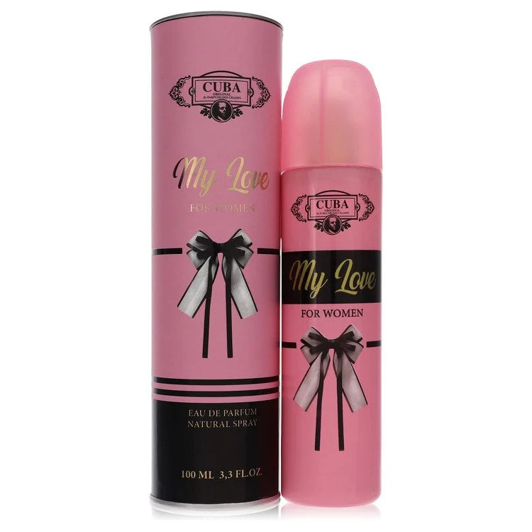 Cuba My Love Eau De Parfum Spray By Fragluxe 3.3 oz Eau De Parfum Spray
