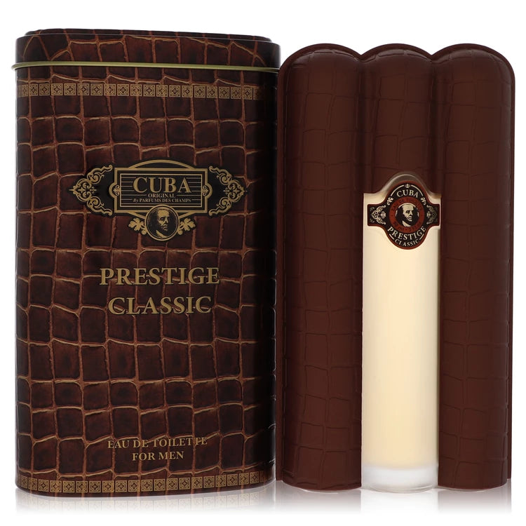 Cuba Prestige Gold Eau De Toilette Spray By Fragluxe 3 oz Eau De Toilette Spray