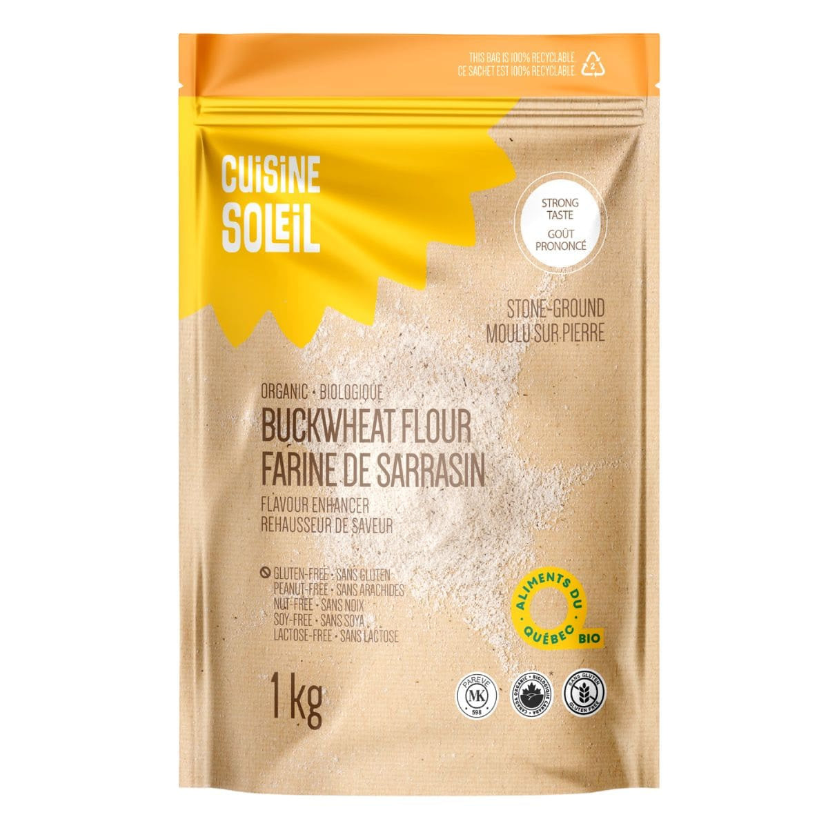 CUISINE SOLEIL Org Buckwheat Flour 1kg