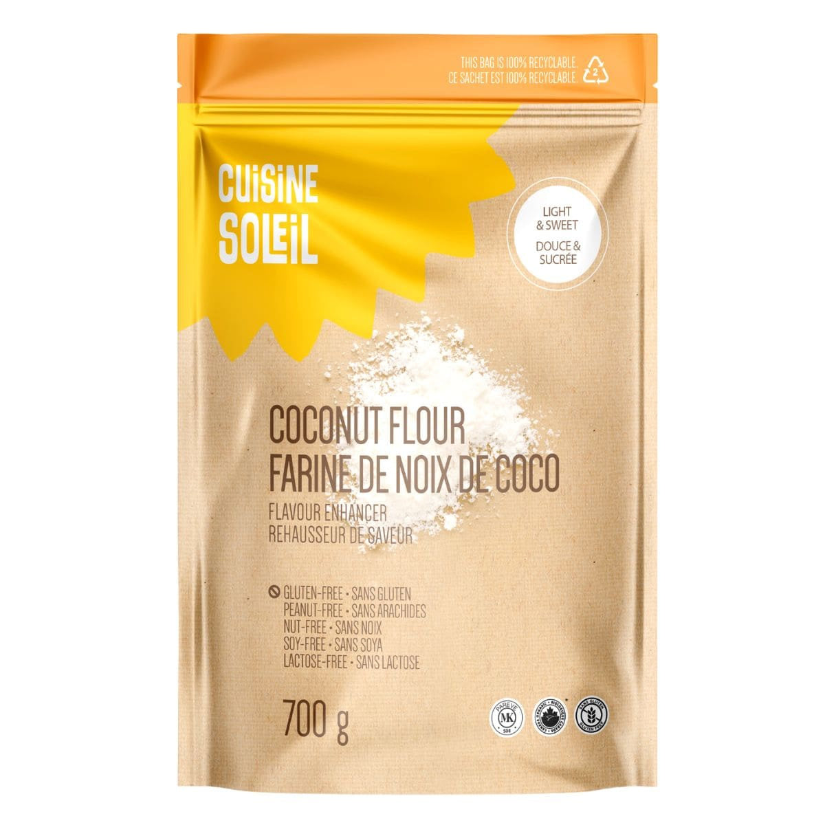 CUISINE SOLEIL Org Coconut Flour 700g