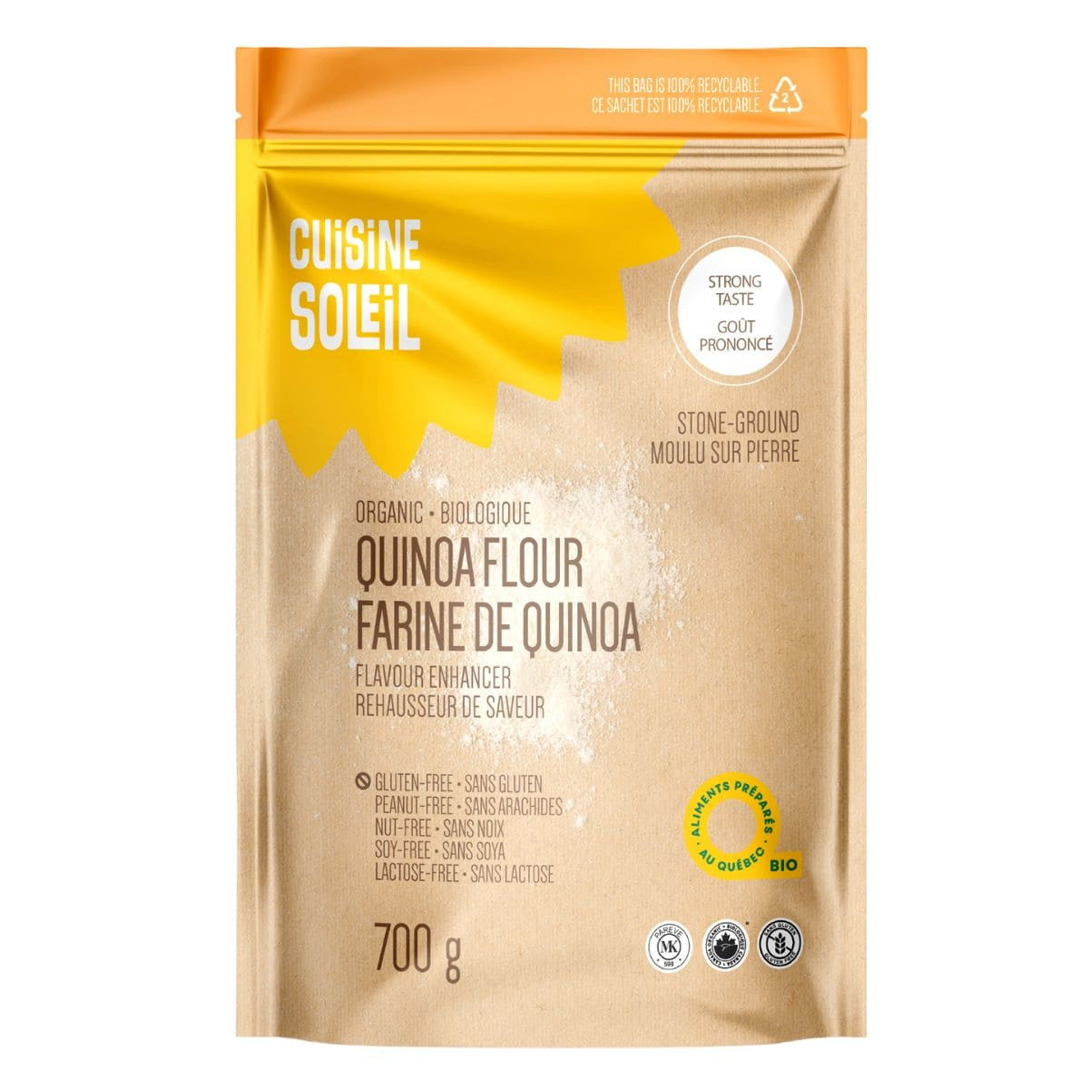 CUISINE SOLEIL Org Quinoa Flour 700g