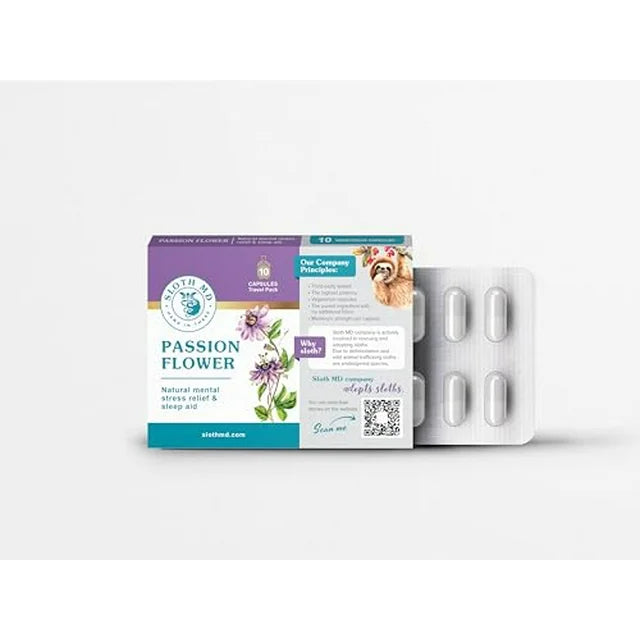 SLOTH MEDICAL (R) Passion Flower, 10-pack blister, 12pck/display