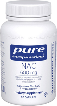 PURE ENCAPSULATIONS_NAC 600 mg _90 caps