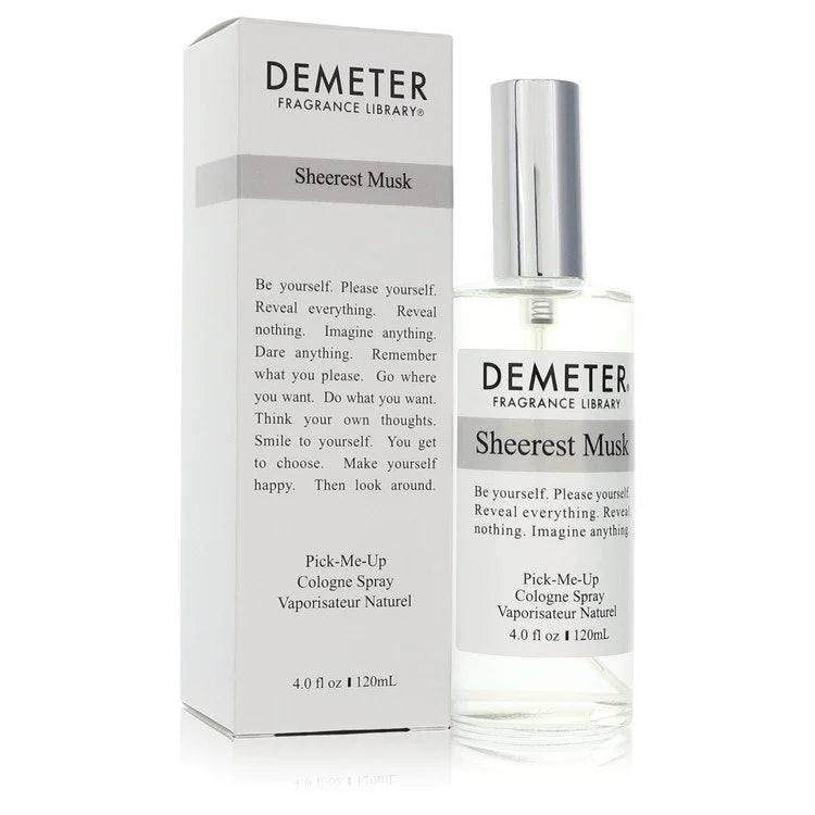 Demeter Sheerest Musk Cologne Spray (Unisex) By Demeter 4 oz Cologne Spray