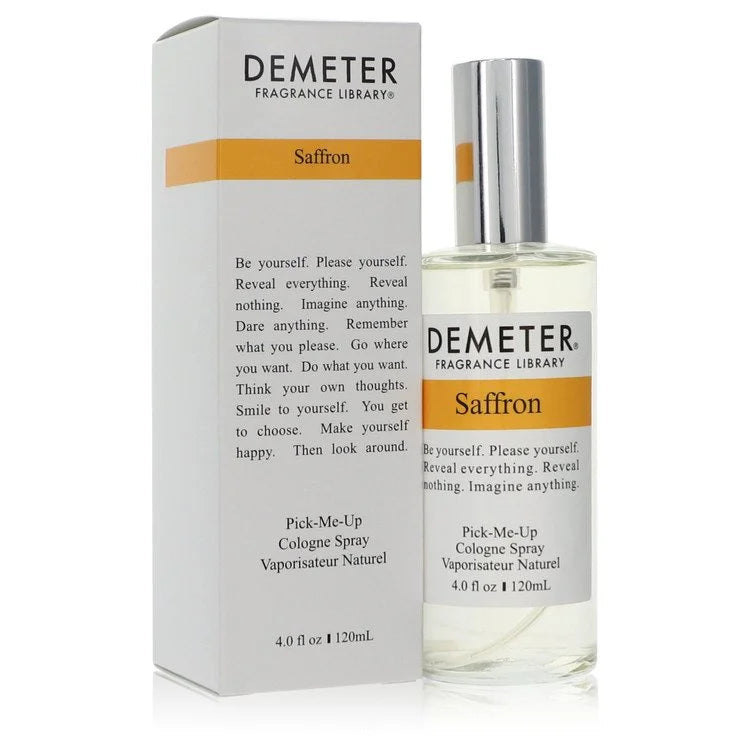 Demeter Saffron Cologne Spray (Unisex) By Demeter 4 oz Cologne Spray