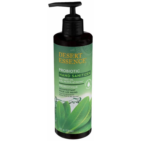 Desert Essence   Hand Sanitizer Probiotic Tea Tree 237ml