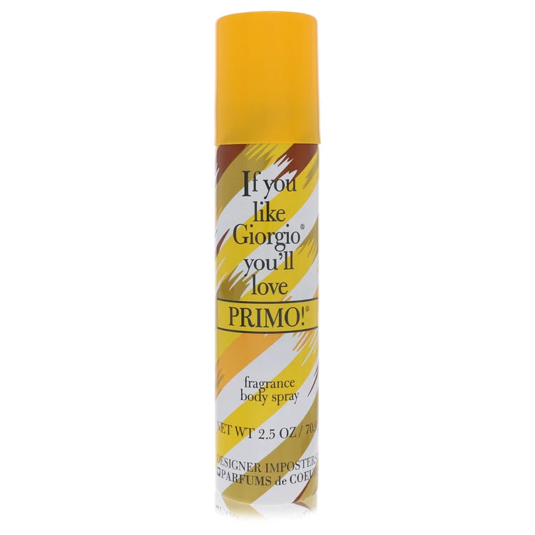 Designer Imposters Primo! Body Spray By Parfums De Coeur 2.5 oz Body Spray