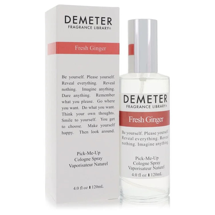 Demeter Fresh Ginger Cologne Spray By Demeter 4 oz Cologne Spray