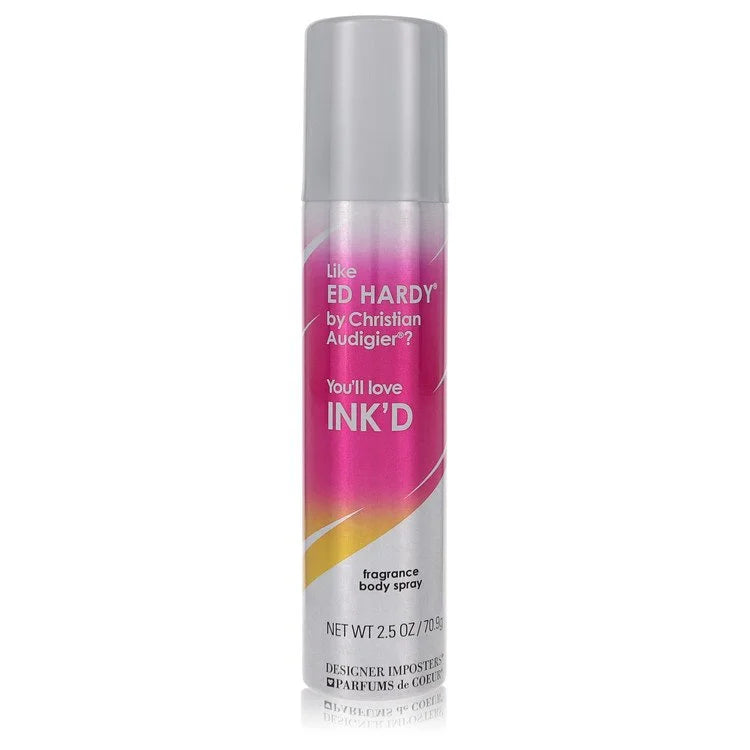 Designer Imposters Ink'd Body Spray By Parfums De Coeur 2.5 oz Body Spray