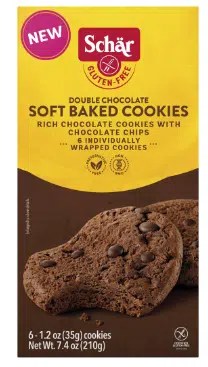 SCHAR Dbl Chocolate SoftBaked Cookie210g