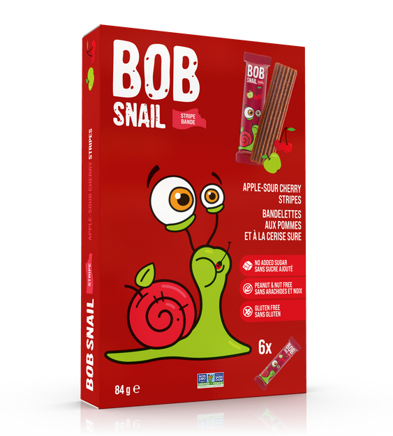 Bob Snail Apple-Sour Cherry Stripes 7 x 84g