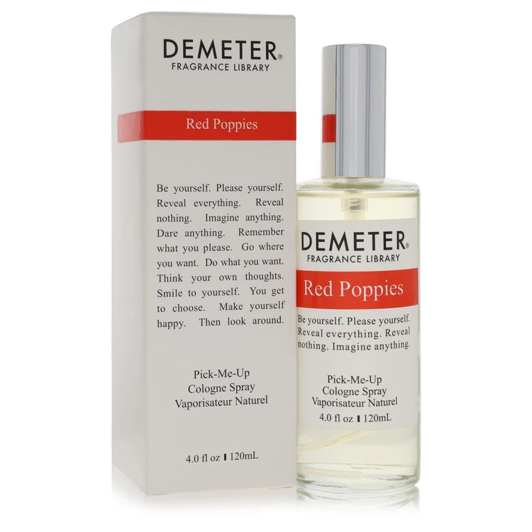 Demeter Red Poppies Cologne Spray By Demeter 4 oz Cologne Spray