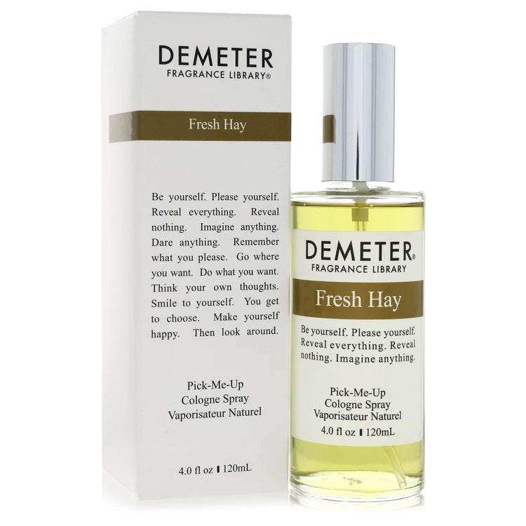 Demeter Fresh Hay Cologne Spray By Demeter 4 oz Cologne Spray