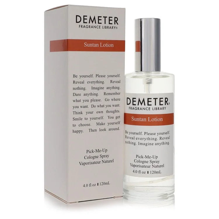 Demeter Suntan Lotion Cologne Spray By Demeter 4 oz Cologne Spray