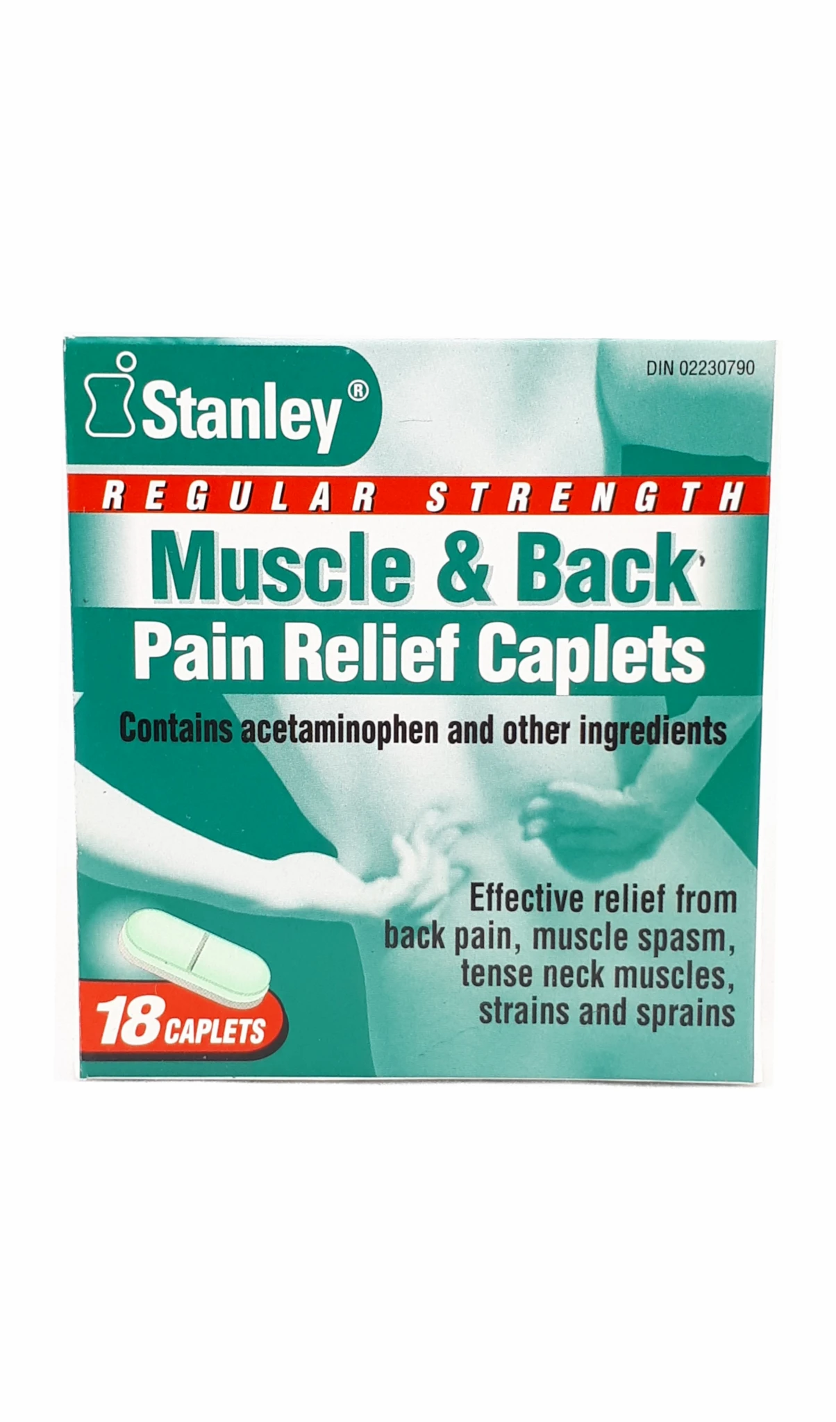 MUSCLE & BACK PAIN CPLT STN 18 TABLET