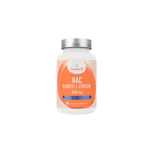 ARCWELL NAC (N-Acetyl-L-Cysteine) 600mg / 90caps