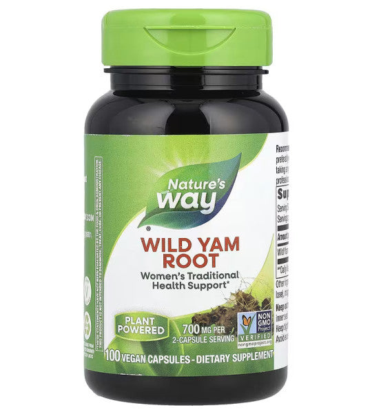 Nature's Way - Wild Yam - 100 Veg caps
