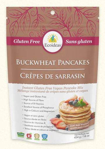 Ecoideas - Organic Buckwheat Pancake - Vegan & GF 454g