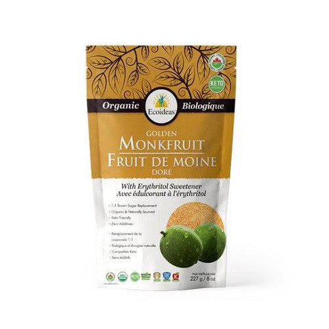 Ecoideas_Organic Monkfruit with Erythritol - Golden_227g
