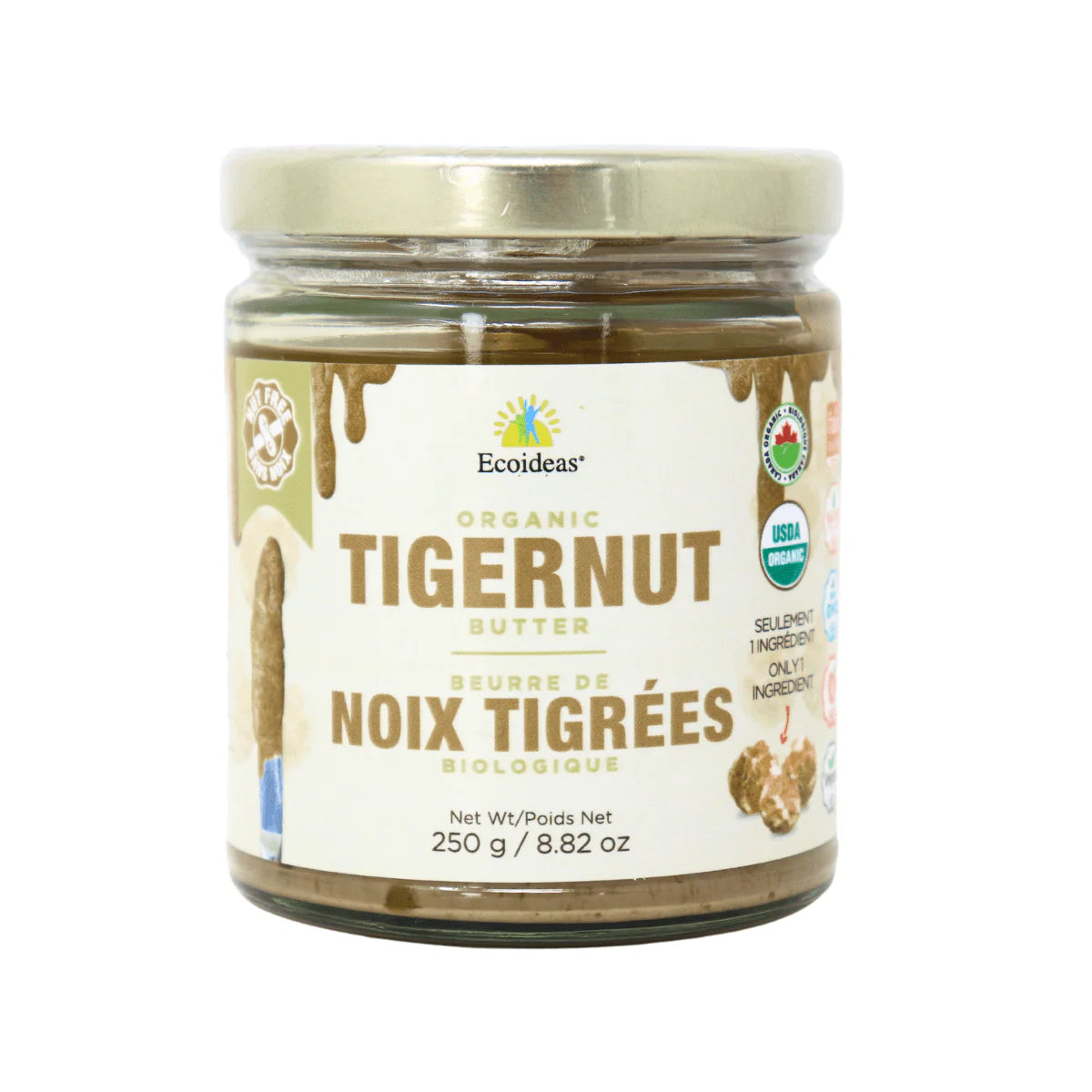 Ecoideas_Organic Fair Trade Tigernut Butter - (250g)_250g
