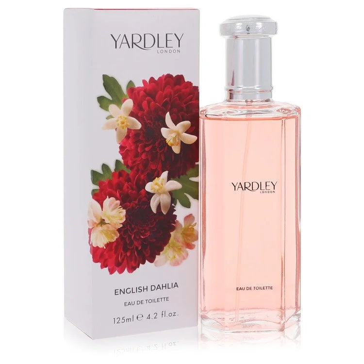 English Dahlia Eau De Toilette Spray By Yardley London 4.2 oz Eau De Toilette Spray