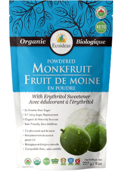 Ecoideas_Organic Monkfruit with Erythritol - Powder_227g