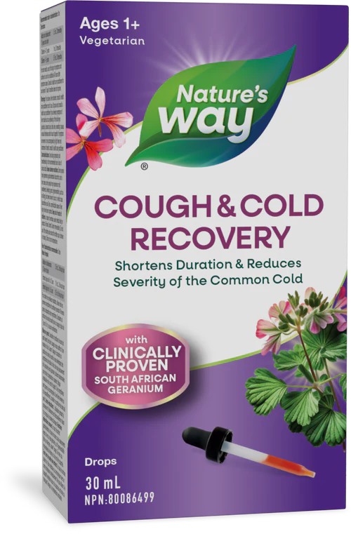 Nature's Way - Cough & Cold Recovery Original Drops Liquid - 30 ml