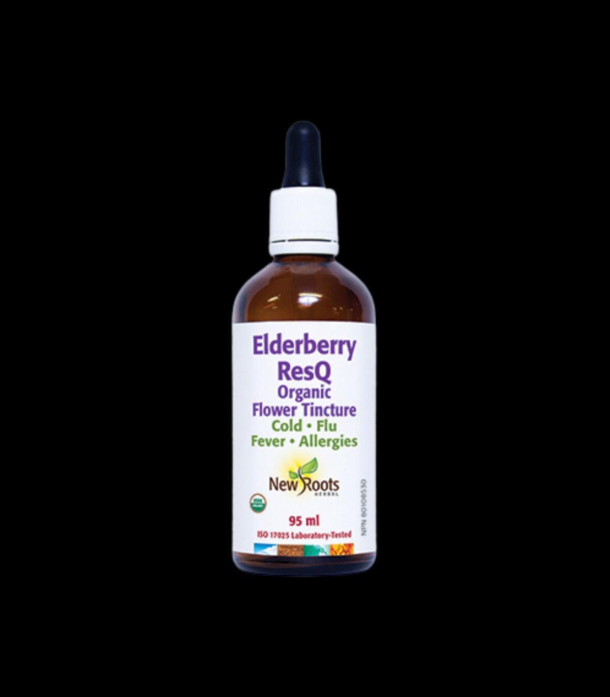 NEW ROOTS Elderberry ResQ Flower Tincture 95 ml