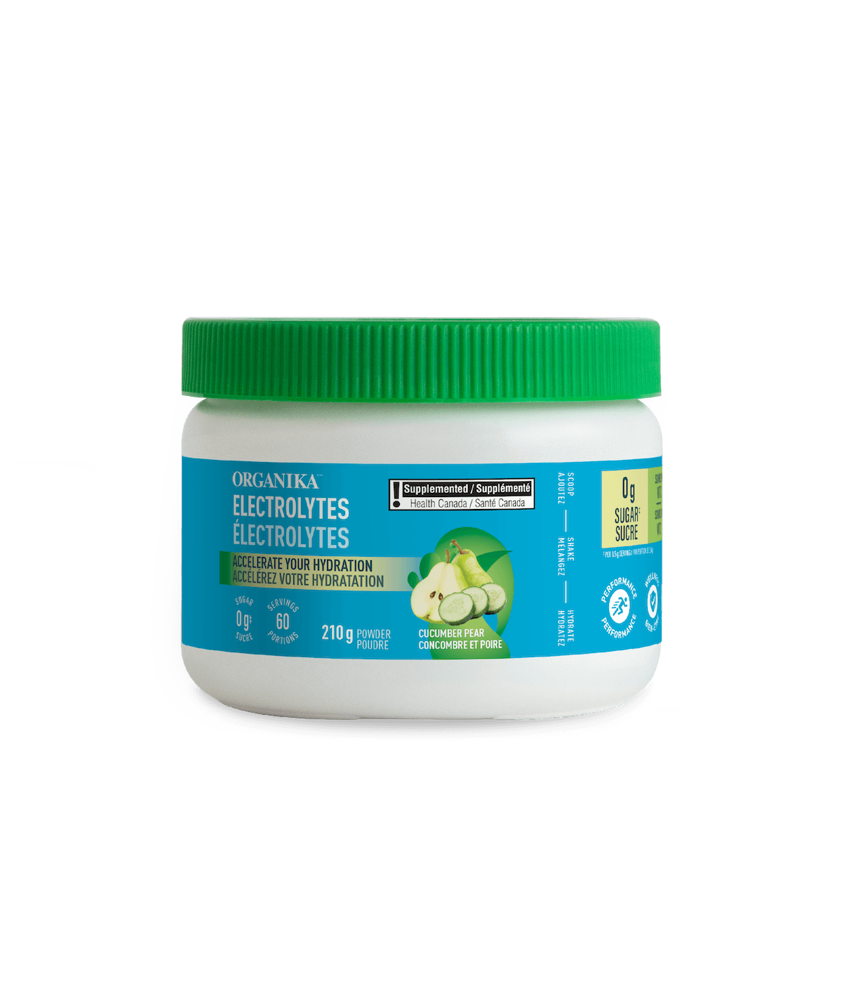 Organika ELECTROLYTES CUCUMBER PEAR 210G