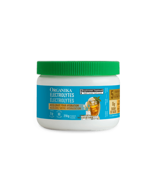 Organika   ELECTROLYTES LEMON ICED TEA 210G