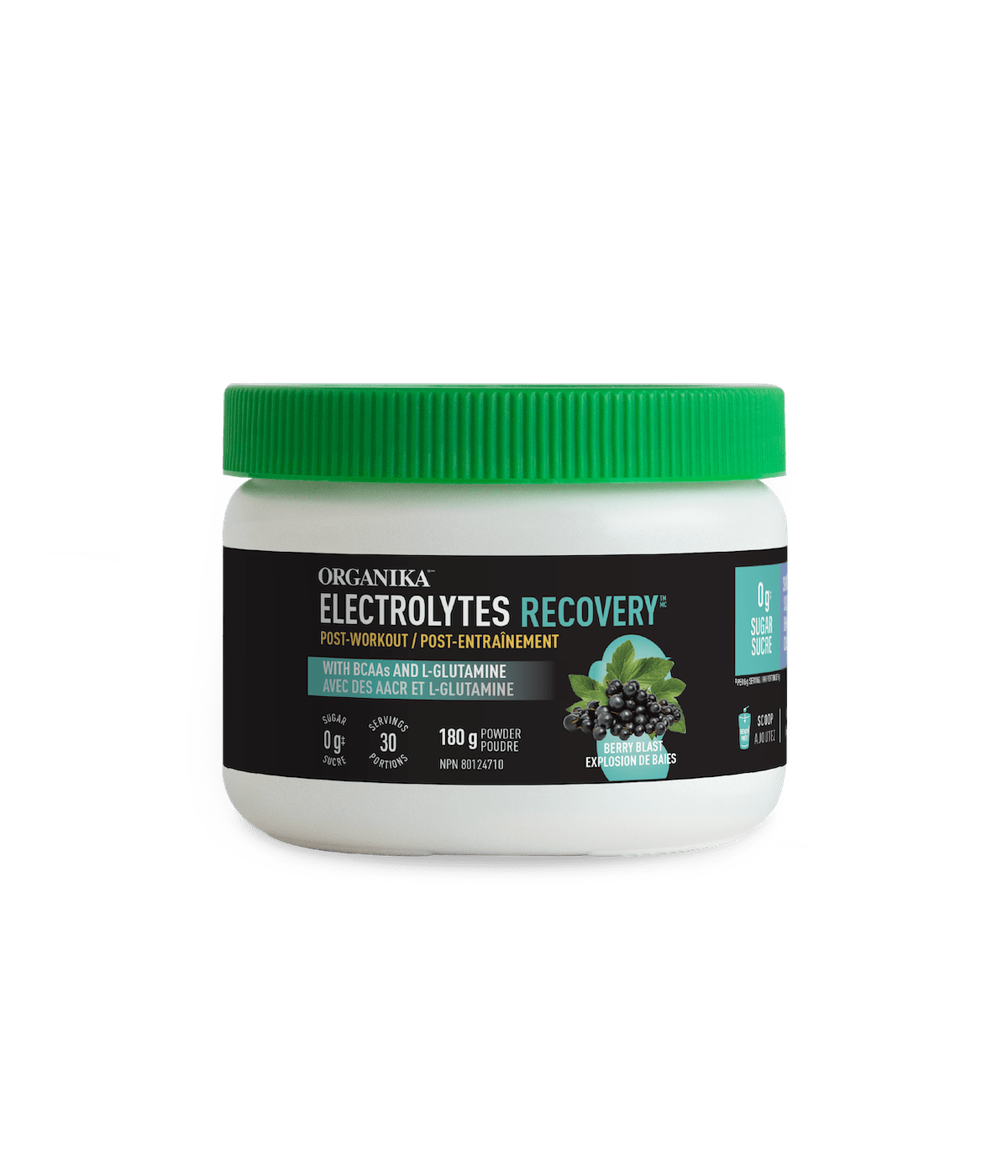 Organika ELECTROLYTES RECOVERY BERRY BLAST 180G