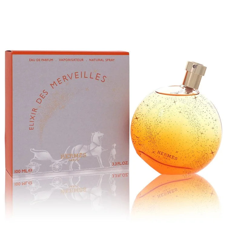 Elixir Des Merveilles Eau De Parfum Spray By Hermes 3.3 oz Eau De Parfum Spray