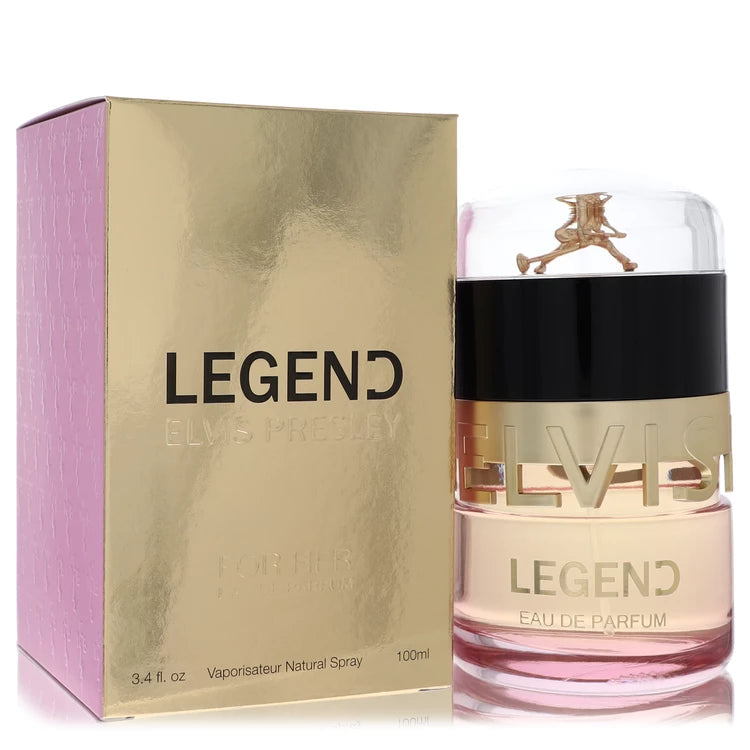 Elvis Presley Legend Eau De Parfum Spray By Bellevue Brands 3.4 oz Eau De Parfum Spray