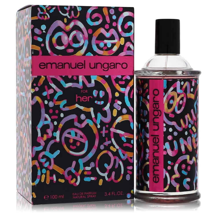 Emanuel Ungaro For Her Eau De Parfum Spray By Ungaro 3.4 oz Eau De Parfum Spray