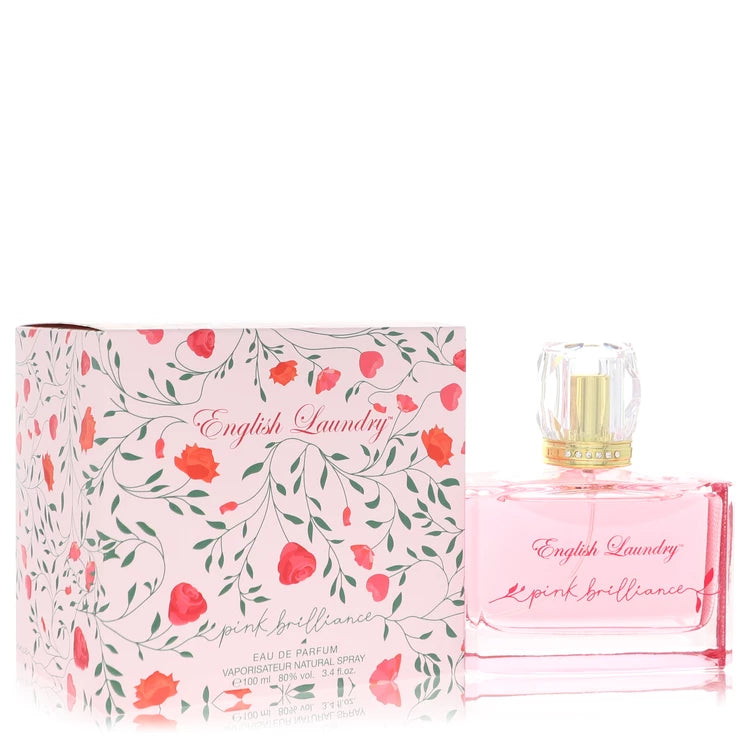 English Laundry Pink Brillance Eau De Parfum Spray By English Laundry 3.4 oz Eau De Parfum Spray