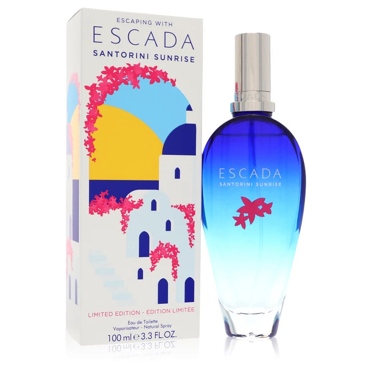 Escada Santorini Sunrise Eau De Toilette Spray By Escada 3.4 oz Eau De Toilette Spray
